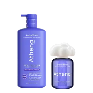 Amber Hours - Athena Club Lotion & Mist Duo | Hydrates & Softens | Full-Body Fragrance | Sensitive-Skin Friendly | Perfect for Scent Layering