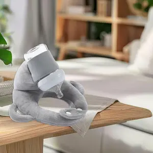 Soft plush nursing pillows, hands-free feeding bottle holders and self-supporting feeding cushions are perfect for facilitating breastfeeding and bottle feeding of newborns.