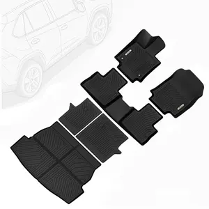 OEDRO TPE Floor Mats fits 2019-2024 Toyota RAV4, No Hybrid Prime, All Weather, Waterproof