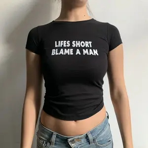 LIFES SHORT BLAME A MAN TOP