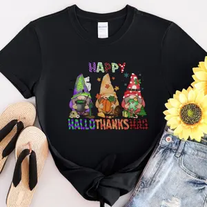 Hallothanksmas t-shirt | Happy Hallothanksmas Shirt | Halloween Shirt | Thanksgiving Shirt | Christmas Shirt