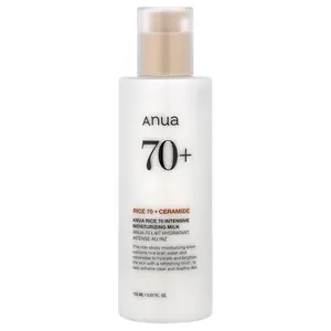 Anua Rice 70 Intensive Moisturizing Milk, 5.07 fl oz (150 ml)