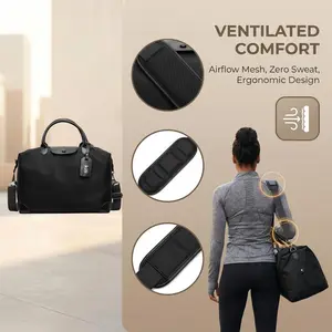 Kili New Crossbody Backpack 20-35L Large Capacity Travel Bag for Men Women Lightweight Waterproof with Shoe Compartment for Gym Camping Everyday Use pink