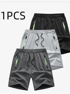 Men's Summer Casual Shorts Breathable Quick-Dry Ice Silk, Comfortable Lightweight Pants for Daily Wear, Stylish Relaxed Fit