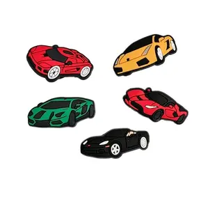 Carros Shoe Charms Bundle 5 ct Footwear Decor