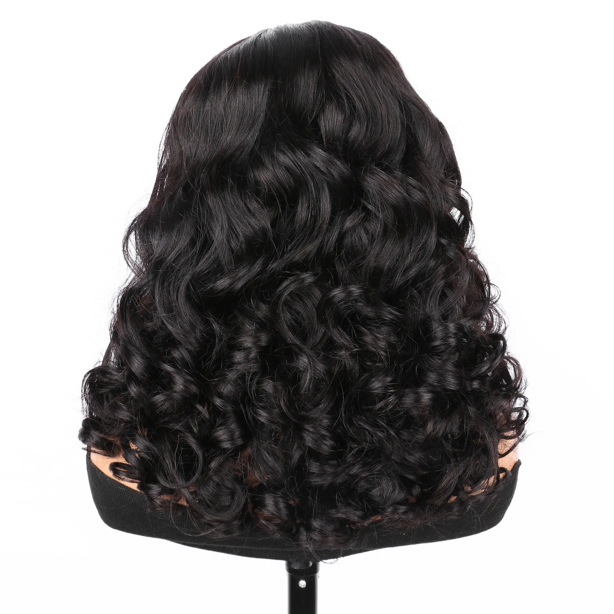 5X5 Pre Cut Lace-Updated with Drawstring Black