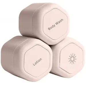 PrimPick Travel Container Body Care Capsule Set Magnetic Travel Capsules