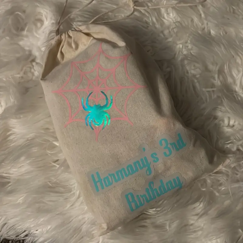 Personalized Drawstring Goodie Bags - 4x6 to 5x7 Cotton Drawstring Bags