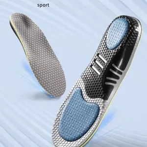 Honeycomb Shock-Absorbing Sport Insoles – Arch Support & Breathable Design, High Elasticity Cushioned Shoe Inserts for Running, Hiking & Daily Activities