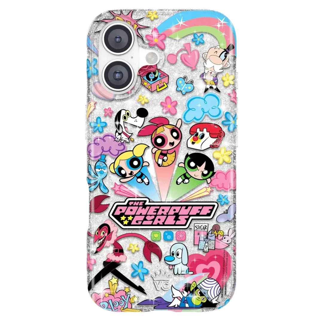 The Powerpuff Girls Girl Power iPhone Case - Trendy & Stylish MagSafe-Compatible Phone Cases with Shockproof Protection Drop-tested Cases for Iphone