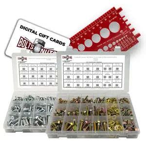 931 Piece Inch Grade 8 & Metric Class 10.9 Father's Day Starter Assortment Bundle