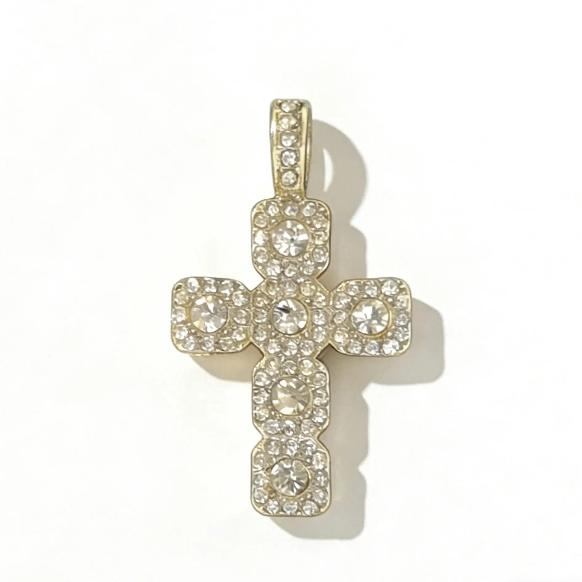 Cross Pendant Necklace, , Punk Style Cubic Zirconia Accessory with Stainless Steel Twisted Tennis And Rope Chain, Iced Sparkling Statement Ornament Suitable for Daily Wear And Gifting for Men, Women And Husband Cross Pendant Necklace, , Punk Style Cubic Zirconia Accessory with Stainless Steel Twisted Tennis And Rope Chain, Iced Sparkling Statement Ornament Suitable for Daily Wear And Gifting for Men, Women And Husband