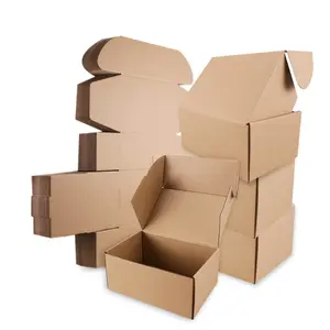 Shipping Boxes, 9"x6"x4"Which is Anti- Come with Exquisite Sealing Label.Suitable E-Commerce Packaging, Shipping Packaging.