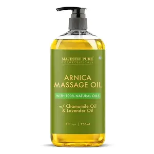 Sore Muscle Massage Oil with Lavender and Chamomile Essential Oils | 8 fl  oz