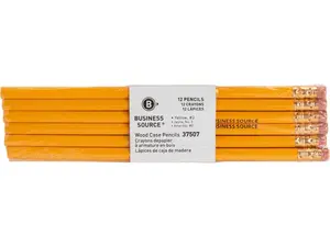 Bus. Source Woodcase No. 2 Pencils