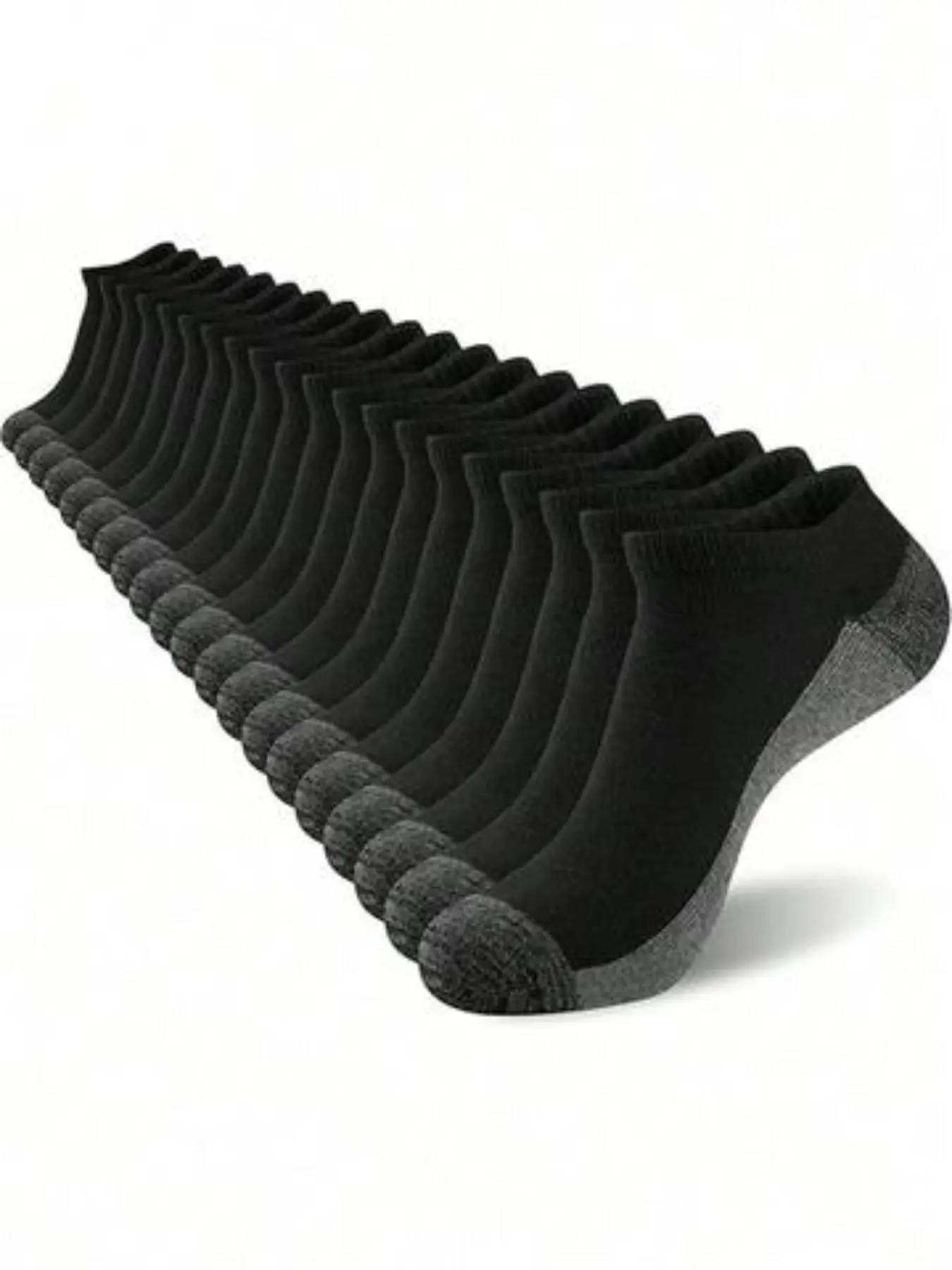 Men's Basketball Sports Athletic Socks, Low Top Crew Socks, Workout Socks, Sweat-Wicking, Comfortable, All-Season, 3/6/10 Pairs, Spring Summer Youth, Active Socks