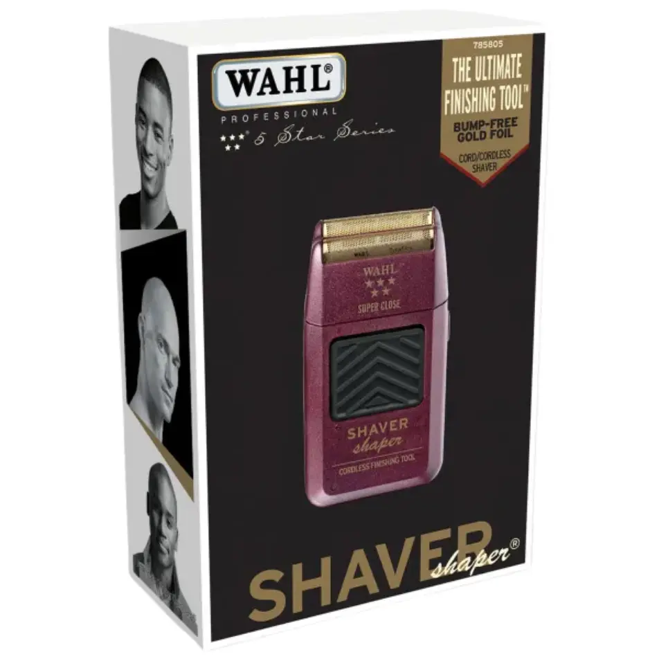 Wahl Professional 5 Star Super Close Cordless Double Foil Shaver Shaper 8061