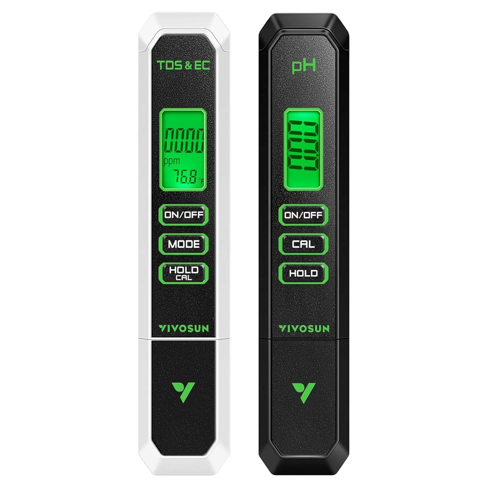 Digital pH and TDS Meter Kits(Black+White)