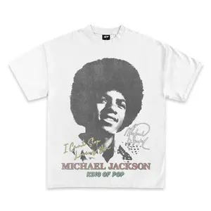 Michael Jackson Afro Era Graphic T-Shirt