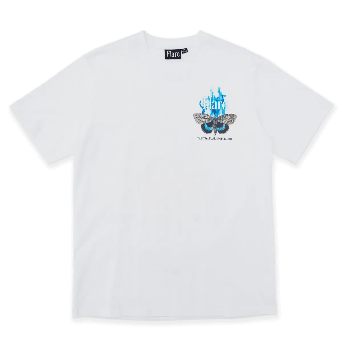 Moth To The T Shirt Flame White