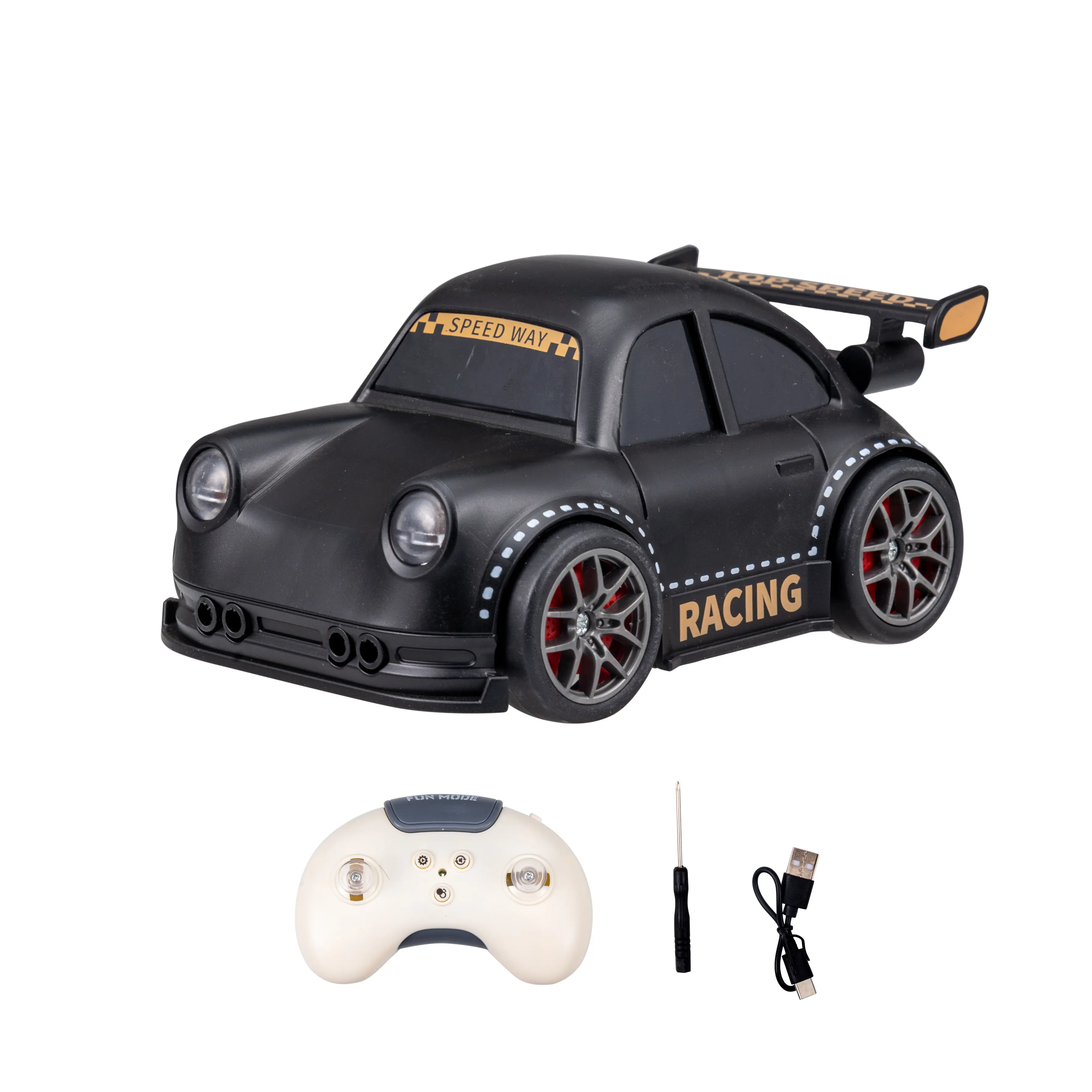 #71 Smart Follow Car, Gesture Sensing RC Car, Automatic Obstacle Avoidance Toy Car, Intelligent Follow-Me Robot Car, USB Rechargeable Interactive Toy for Kids Boys Girls