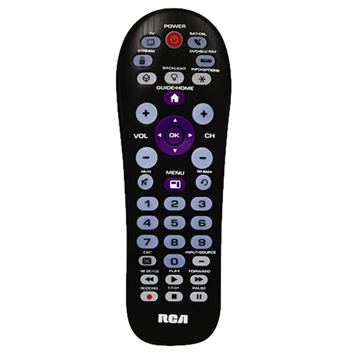 212 MAIN Programmable Universal Wireless Remote Control Device - Big-Button Audio & Video Accessory, 2 Battery, Works with Popular Device Brands, Tech Electronic Gadget, Accessories for Gadget Freaks