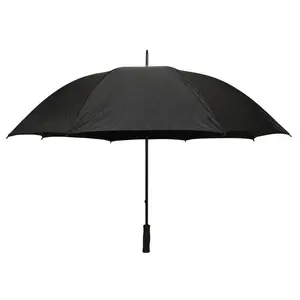 5 ft. Golf Umbrella, All Black Design, Durable Umbrella Cloth for Golf Sports & Outdoor Use