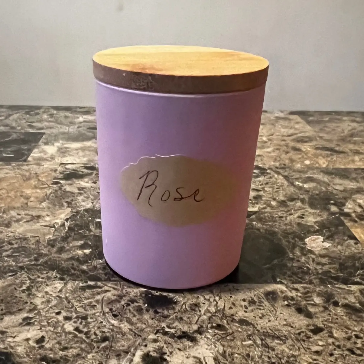 Rose Candle