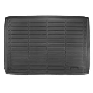 【DealsForYouDays】VEVOR Custom Fit TPE Cargo Mat, Non-Slip Car Interior Accessory with 3D Grooves via Advanced 3D Technology, Increases Friction, Compatible with Chevrolet Suburban & GMC Yukon XL 2015-2020 SUVs, Black (1PCS) [Father's Day Gift]