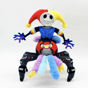 Poppy Playtime Prototype 1006 Jester Spider Plush Toy, 35cm Horror Game Stuffed Doll Collectible Gift for Fans