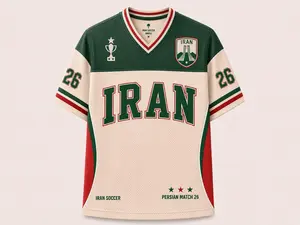 2026 Iran Soccer Jersey, Retro Team Melli Shirt, Retro Iranian Team Shirt, Custom Name Number Jersey, Persian Match Football Fan