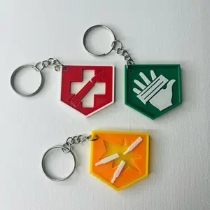 BlvdeCo COD Zombies Perk Keychains - All Designs with Unique Symbols for Collectors