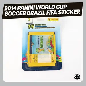 2014 Panini World Cup Soccer Brazil FIFA Sticker Packs LV
