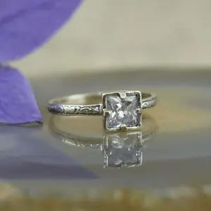 Princess Cut Ring