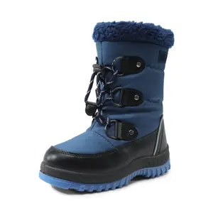 Dream Pairs Kids' Fashion Camouflage, Slip-Resistant Snow Boots
