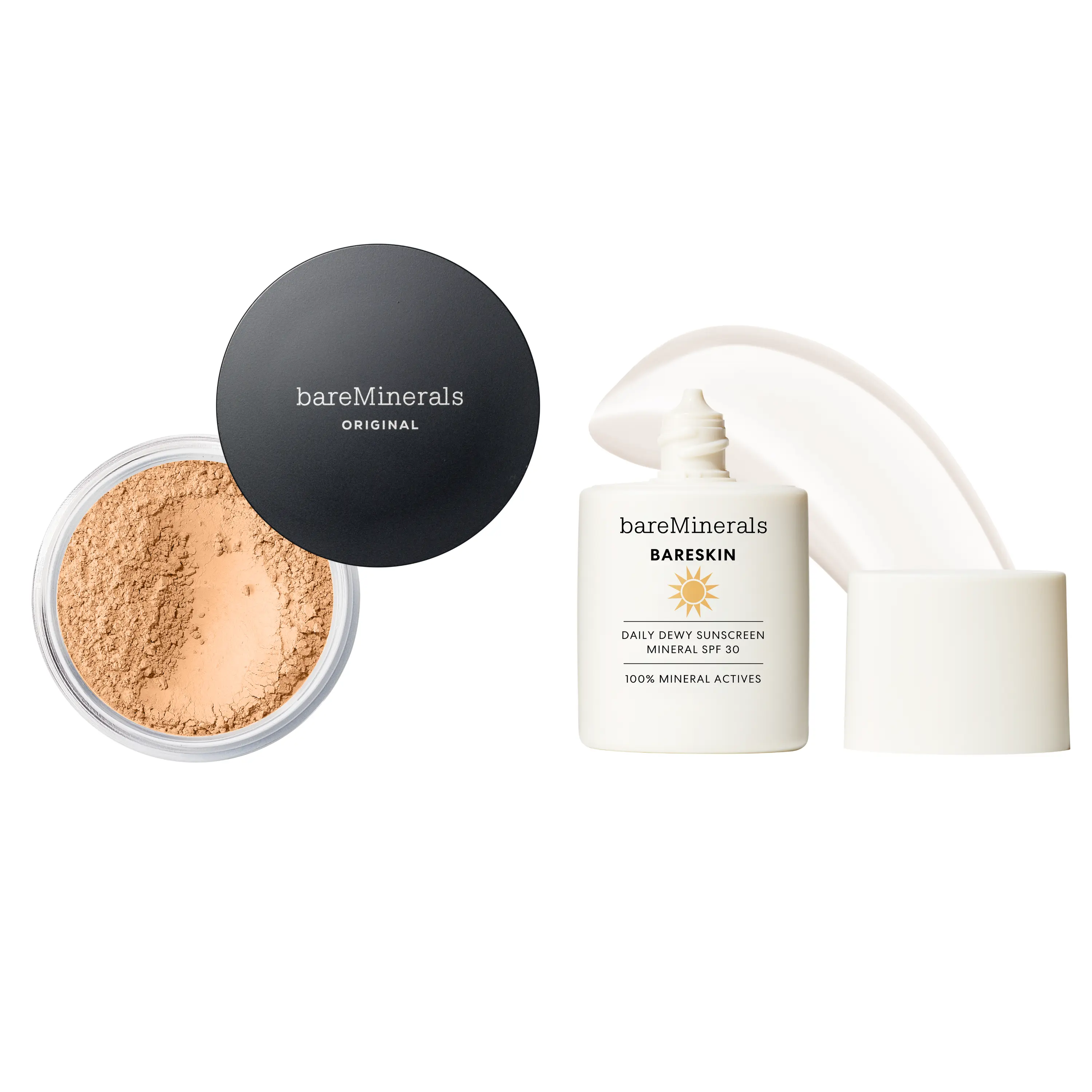 Original Loose Powder Foundation + Daily Dewy Sunscreen Mineral SPF 30