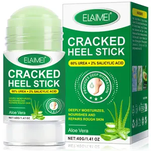 Elaimei Aloe Foot Care Stick 40g, Contains 60% Urea & Avocado Oil, Deep Moisturizing, Nourishing & Repairing Rough Skin, Foot Cream