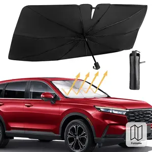 2026 New Car Front Sunshade, Window Sunscreen Curtain, Interior Windshield Thermal Cover, Sun Umbrella Panel, Automotive Accessories, Foldable Windshield Sunshade