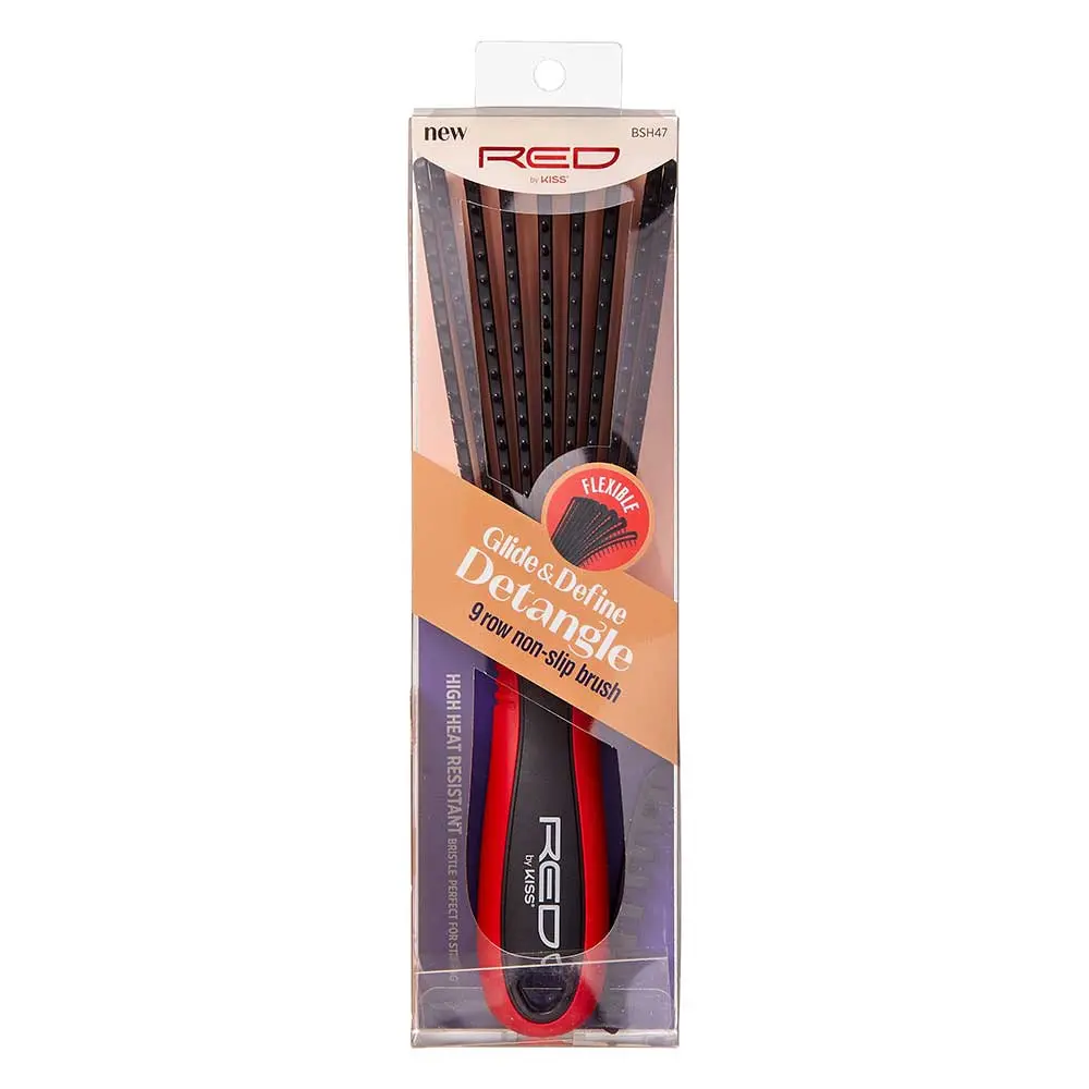 RED by KISS Glide & Define Detangle Brush