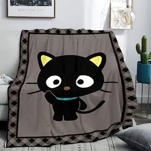 Sanrio Chococat Super Soft Blanket - Suitable for beds and sofas can also be given as a gift - Four-Season Comfort Universal Gift