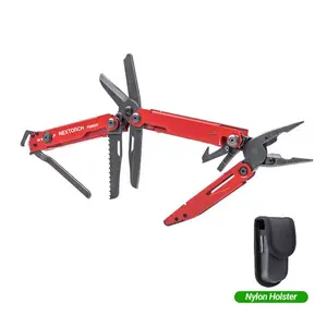 NEXTORCH PIONEER MT20 15-IN-1 Multi-tools Full-Size,Versatile Multi-tool Set with Scissors Needle Nose Pliers Pocket Clip Multi-tool （with GLASS BREAKER VERSION)