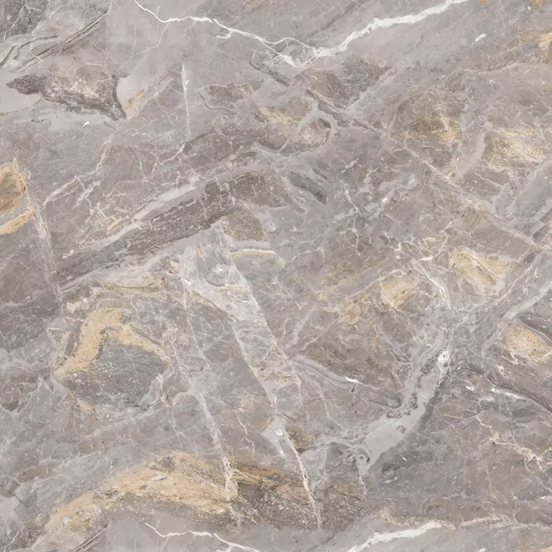 My Luxury Flooring MK GLOSSY Endmatch 33 Porcelain Tiles - 24 x 48 Inch Charcoal Grey Wood Look Seamless End Match Design - Glossy Finish Wall & Floor Use | 15.5 Sq-ft per box | Pallet of 10 Boxes (155 sq-ft)