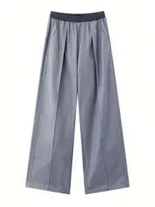 Men's Fall Winter Casual Loose Long Pants, Fashion Simple Sporty Straight Leg Pants, One Piece Set, Comfortable and Stylish
