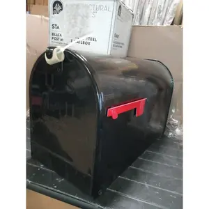 Solar Group  Black T3 Rural Mailbox