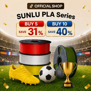 [NEXT-DAY SHIPPED] SUNLU PLA Filament Mix & Match Bundle (Buy 5 Save 31%, Buy 10 Save 40%) | FBT 3-Day Guaranteed Delivery | High-Speed Optimized for Bambu Lab A1/X1/P1S, Creality K1, Elegoo