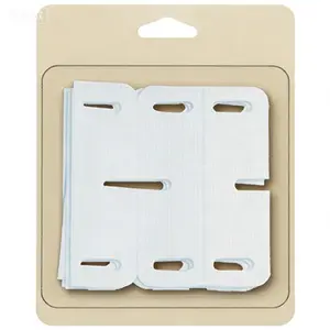 Adjustable 3.5 Inch Hinge Shims for Precise Alignment (36-Pack) - Durable Plastic Gap Fillers - Easy Installation Door and Cabinet Leveling Kit - Reusable Spacers for Furniture and Fixtures