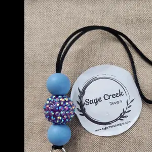 Car Freshie Hanger 3 bead