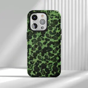 [Trending]Dark Green Tortoise Phone Case For Compatible With IPhone 17 16 15 14 13 12 Air Pro Max  Samsung S25 S24 S22 Ultra, Animal Print Cases