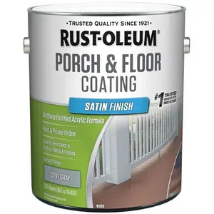 212 MAIN Rust-Oleum 239282 Satin Finish Porch & Floor Paint 2-Pack, for Automotive & Motorcycle Paint Care, Home Decor, Exterior Outdoor Painting