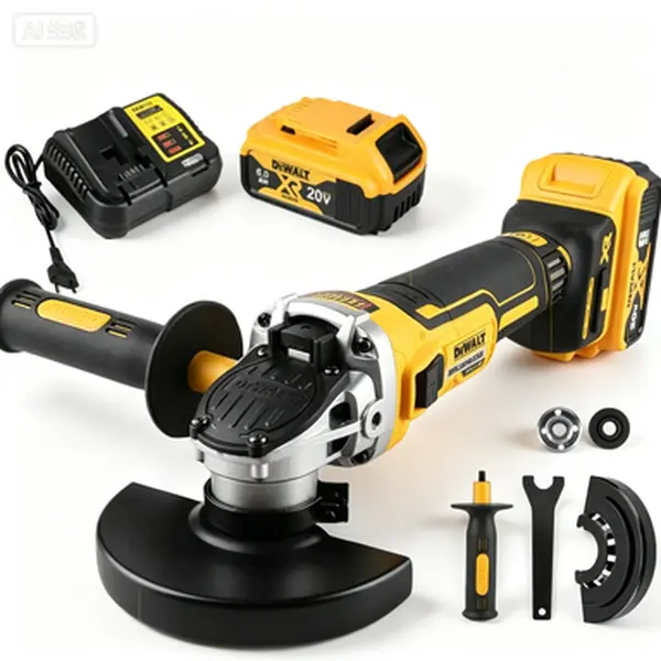 DEWALT DCG405NT  20V Max XR Brushless 125mm Angle Grinder (Tool Only), Ideal For Fabricators & Contractors, Delivers Rugged Jobsite Durability, Quick Wheel Change, And Precision Control For Heavy-Duty Material Removal
